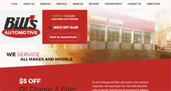 Desktop Screenshot of billsautomotives.com